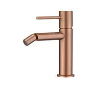Mice - Robinet de bide - Mitigeur de robinetterie pour WC eau froide/chaude - Robinet hygiénique WC - Série Monza Or rose brossé - BDM039-2ORC