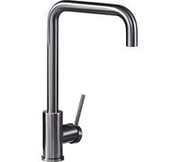 MICE - Robinet de cuisine, mitigeur pour évier avec cartouche céramique Ø 35 mm - Robinetterie élégante de cuisine avec cartouche céramique de Ø 35 mm - Série LOIRA - Black Gun Metal - GCR004/BGM