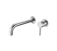 Mice - Robinet de lavabo encastré - Mitigeur de robinetterie encastré - Robinets de salle de bain pour lavabos - Robinetterie extérieure haute résistance en acier inoxydable S316 Moscou - GLT023/AC