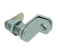 MICEL - 92429 - Serrure pour casier, cadenas de sécurité, en zamak, finition chrome brillant, 60 x 46 x 25 mm