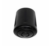 Micel Embouts/Bouchon Terminal CNT08 Noir Déambulateur avec Roues Bâton 17 x 29,8 mm (25 unités)