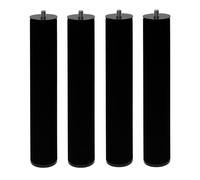 Micel - Jeu PATA sommier 50 mm (4 pièces tapiflex) Noir