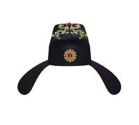 MICFENY Casquette officielle classique pour festival chinois, design pliable, chapeau de poisson volant respirant pour événement culturel, accessoires de costume