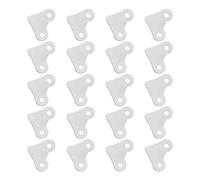 MICFENY Lot de 5 ou 10 outils de fissuration pour noix de macadamia et noix de pécan en acier inoxydable