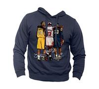 Michael 23 Lebron 23 Kobe 24 NBA Sport Euroalliage Basketball Sweat Champions, Bleu, Small