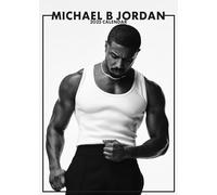 Michael B Jordan 2025 - Calendrier à spirales format A3