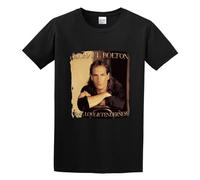 Michael Bolton Time Love & Tendernesss Unisex 100% Cotton Short-Sleeve T-Shirts Black L