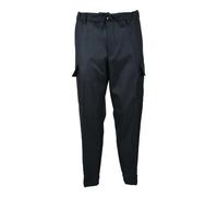Michael Coal, Homme, Pantalons, Bleu, Taille: W38 Pantalon Élégant en Mélange de Laine