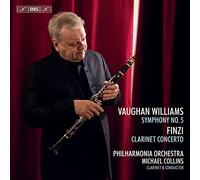 Michael Collins joue et dirige Vaughan Williams et Finzi – CD – NAXOS