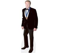 Michael Crawford (costume noir) découpe grandeur nature