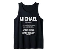 Michael Definition Funny Talented Great Mike Cosplay Michael Débardeur