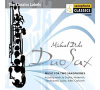 Michael Duke - Duo Sax: Music for Two Saxaphones [New CD] Jewel Case Packaging