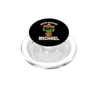 Michael Gifts Nom personnalisé pour Anniversaire PopSockets PopGrip pour MagSafe