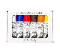 Michael Harding's Artist Oli Colours, Introductory Oil Paint Set, Six 40ml Tubes, 00640