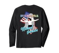 Michael Jackson_700_Dos imprimé Manche Longue