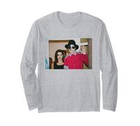 Michael Jackson avec Lisa Marie Presley en Voyage à Budapest Manche Longue