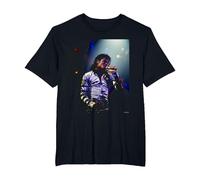 Michael Jackson Bad Tour Live LA par Michael Grecco T-Shirt, Homme Grandes Tailles, Noir, 5X Tall