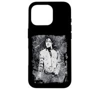 Michael Jackson Bad World Tour 1988 Noir et Blanc Splatter Coque pour iPhone 16 Pro