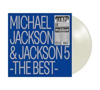 Michael Jackson & Jackson 5 - The Best Édition Limitée Vinyle Couleur Transparent Laiteux Vinyle