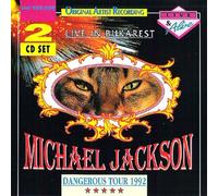 Michael Jackson Live (in rumänischer Hauptstadt) Doppel-Cd, 14 Titel