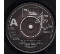 MICHAEL JACKSON - ONE DAY IN YOUR LIFE 7" (45) UK TAMLA MOTOWN 1975