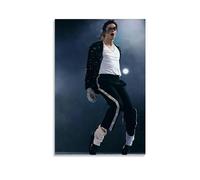 Michael Jackson - Poster d'art mural moderne et esthétique sur toile pour chambre à coucher, salon - Affiches murales et images d'art modernes pour décoration familiale