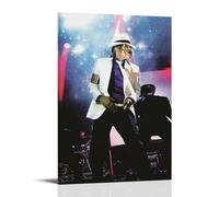 Michael Jackson Poster de danse et de musique Peinture décorative sur toile Art mural pour salon, chambre à coucher, art mural, impression d'image moderne, décoration de salle familiale, 60 x 90 cm