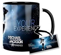 Michael Jackson The Experience Tasse Ceramique Intérieure et Poignée Noire Mug