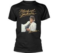 Michael Jackson - "Thriller" T-shirt Homme/Femme Unie PH1148 (M) (Noir)