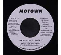 MICHAEL JACKSON - we're almost there / mono 45 rpm single