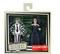 Michael Keaton & Monica Bellucci Toony Terror 2Pack BEETLEJUICE & DELORES NECA