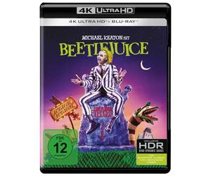 Michael Keaton,Winona Ryder,Geena Davis - Beetlejuice (4K Ultra-HD) (+ Blu-ray 2D)