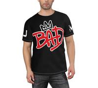 Michael King Jackson T-shirt à manches courtes Imprimé graphique King of Pop Legend Icon Music T-shirt à manches courtes pour les fans Cadeau, Michael-12, XXL