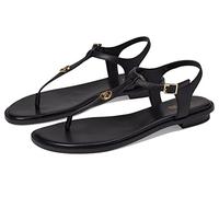 MICHAEL KORS(マイケルコース) Femme Mallory Thong Shoes, Noir, 42 EU