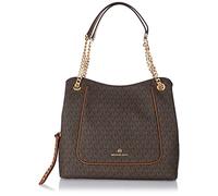 Michael Kors Piper Sac fourre-tout brun foncé, femme
