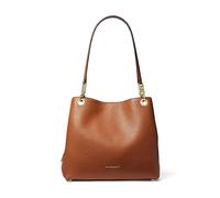 Michael Kors Sac fourre-tout bandoulière Kensington cuir grainé Marron Taille Unique
