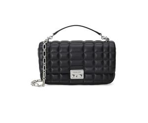Michael Kors 30R4S1SL3L-001 LG CONV CHAIN SHLDR Women BLACK Size One Size