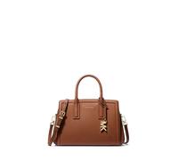Michael Kors Laila Small Sac à main marron, cuir de vache grainé, femme