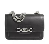 MK Très petit sac à bandoulière Heather en cuir - Noir - Michael Kors ONE SIZE