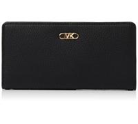 Michael Kors 32S5G8EF3L-001 LG SLIM SNAP WALLET Women BLACK Size One Size
