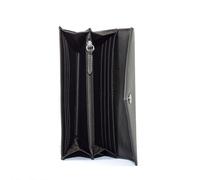 Michael Kors 35F3STVE7L-BLACK Portefeuille Jet Set Travel en toile noire