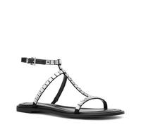 Michael Kors 40H3CIFA2S-001 Celia Flat Sandal Donna, Black EU 40