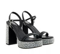 Michael Kors 40H3LCMS2L-001 LACI PLATFORM SANDAL Donna, BLACK EU 41