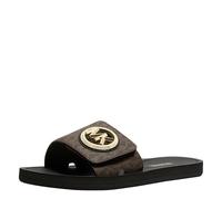 Michael Kors 40R4MKFA1B-200 MK CHARM SLIDE Femme BROWN EU 38