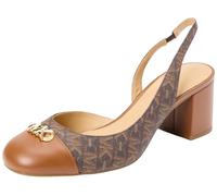 Michael Kors 40S4PLMP1B-227 Perla Flex Toe Cap Pump Femme BRN/Luggage EU 39.5