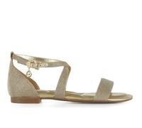 Michael Kors - Alexa Flex Leather Sandal - Femme - Chaussures - Jaune - Taille: 40 EU