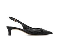 Michael Kors - Amara Escarpin en Cuir Découpé au Laser - Femme - Chaussures - Noir - Taille: 39 EU