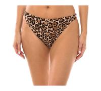 Michael Kors - Bas de maillot de bain Logo Ring - Femme - Maillots de bain - Brun - Taille: 36 FR