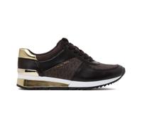 Michael Kors - Baskets Allie à motif monogramme - Femme - Chaussures - Brun - Taille: 36 EU