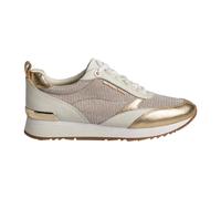 Michael Kors - Baskets de luxe à coupe basse avec maille chaîne - Femme - Chaussures - Beige - Taille: 35 1/2 EU
